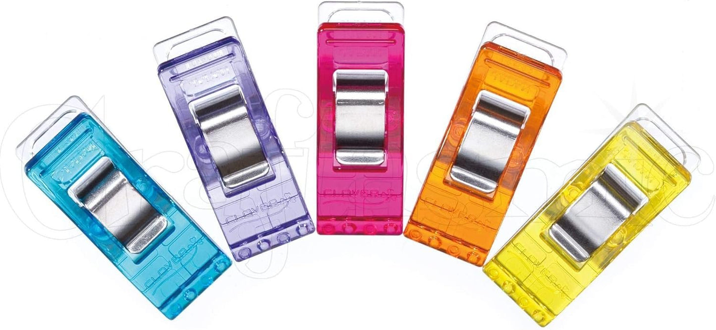 Wonder Clips-Assorted Colors 10/Pkg