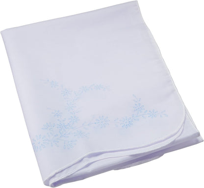 Tobin Stamped Dresser Scarf, Reflections, 14" x 39" Embroidery Kit, White