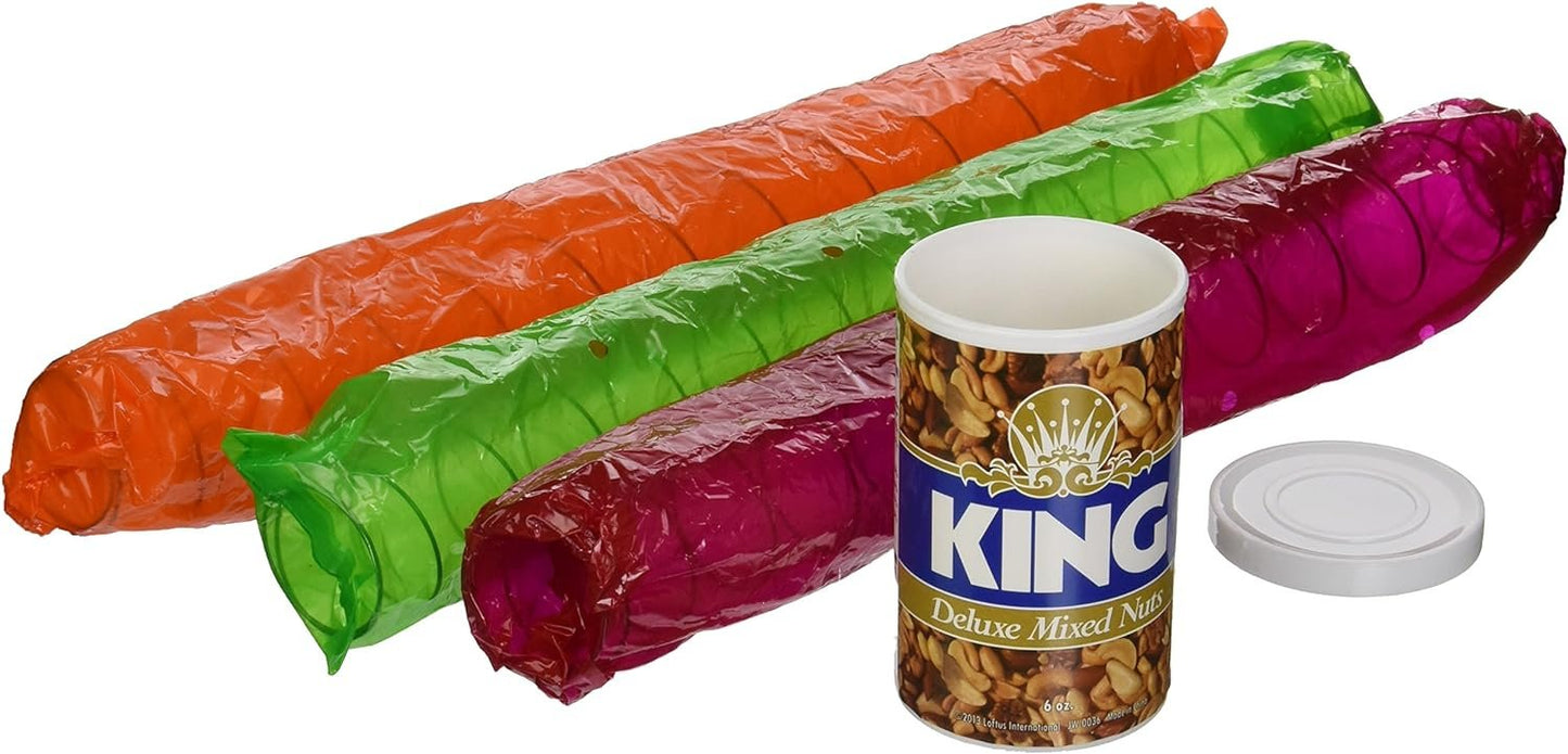 Loftus International Loftus Three Snakes in A Can - King Deluxe Mixed Nuts Prank