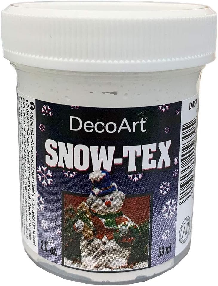 DecoArt Snow-Tex Paint, 2-Ounce