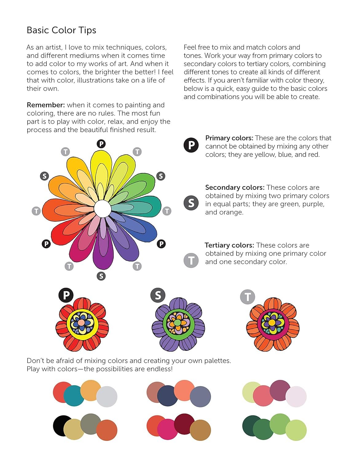 Creative Coloring Inspirations: Art Activity Pages to Relax and Enjoy! (Design Originals) 30 Motivating & Creative Art Activities on High-Quality, Extra-Thick Perforated Pages that Won't Bleed Through