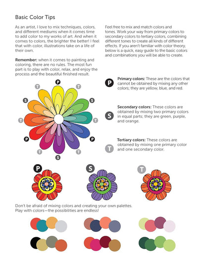 Creative Coloring Inspirations: Art Activity Pages to Relax and Enjoy! (Design Originals) 30 Motivating & Creative Art Activities on High-Quality, Extra-Thick Perforated Pages that Won't Bleed Through