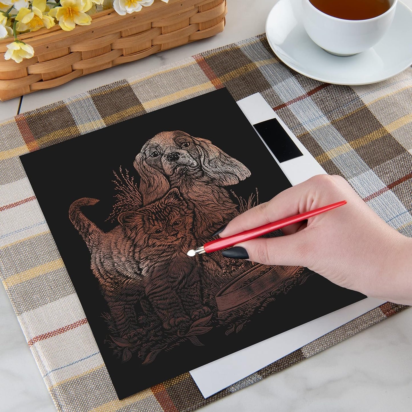 Royal and Langnickel Copper Engraving Art