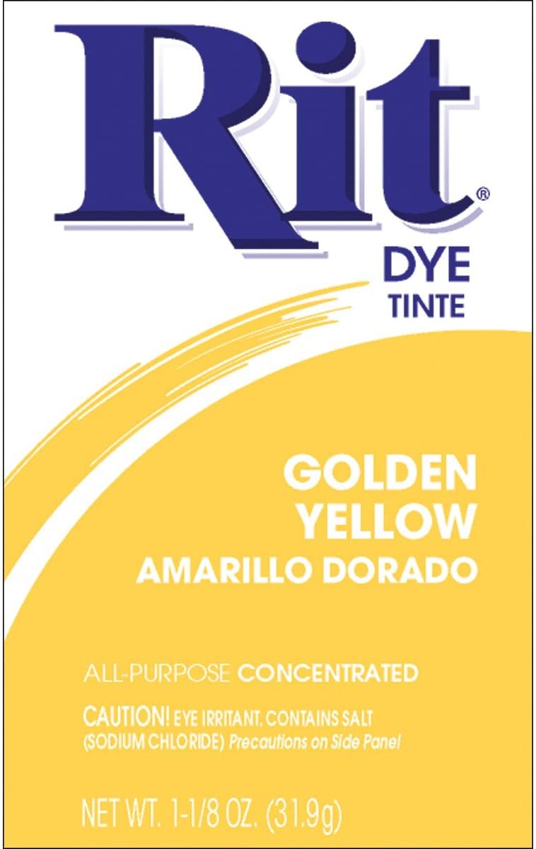 Rit Dye Powder-golden Yellow