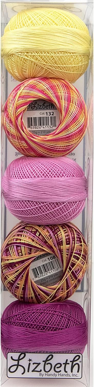 Handy Hands Lizbeth ASST Pack 10, Summer Assortment 5/Pkg