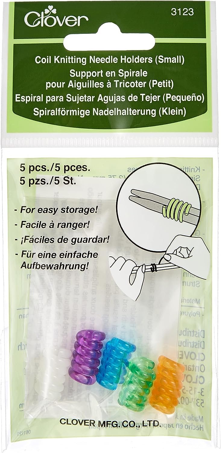 Clover Coil Knitting Needle Holder, Small (3123)