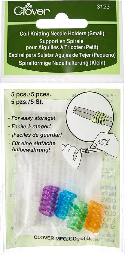 Clover Coil Knitting Needle Holder, Small (3123)