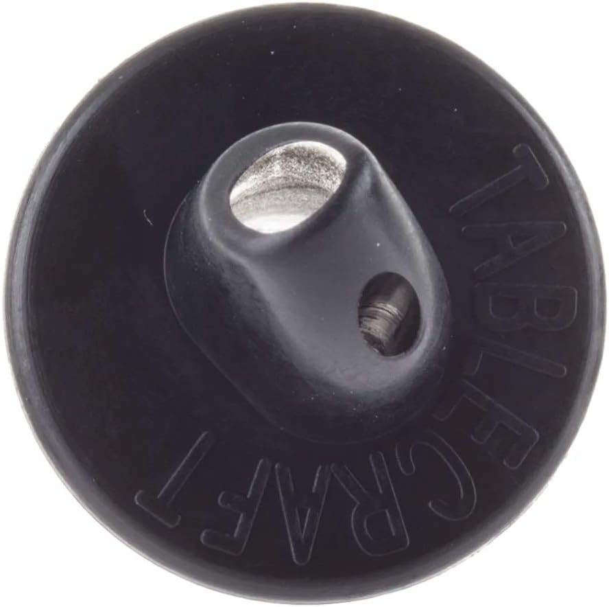 TableCraft H35BK Free Flow Pourers, Black, 24-Pack
