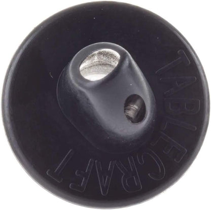 TableCraft H35BK Free Flow Pourers, Black, 24-Pack