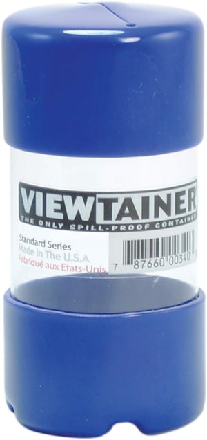 Viewtainer Storage Container, 2-Inch by 4-Inch, Blue