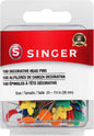 SINGER 00359 Decorative Head Straight Pins, 100-Count