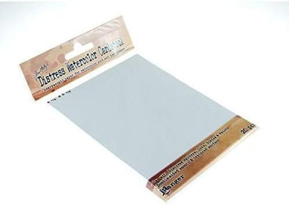 Ranger Time Holtz Distress Watercolor Cardstock, 4.25 by 5.5-Inch, 20-Pack (TDA39549),Multicolor