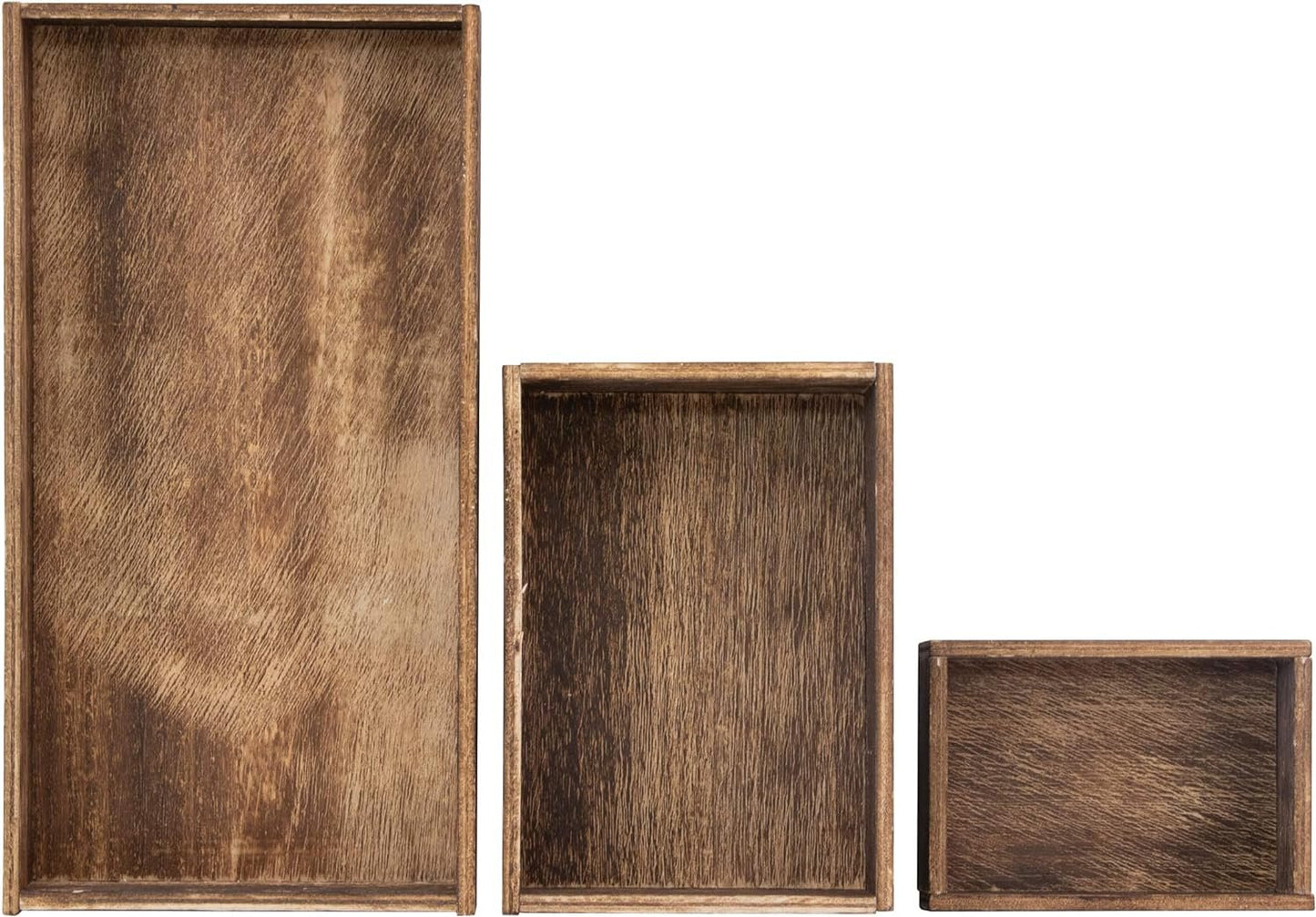 Tim Holtz, Advantus Vignette Set Wooden Boxes, brown