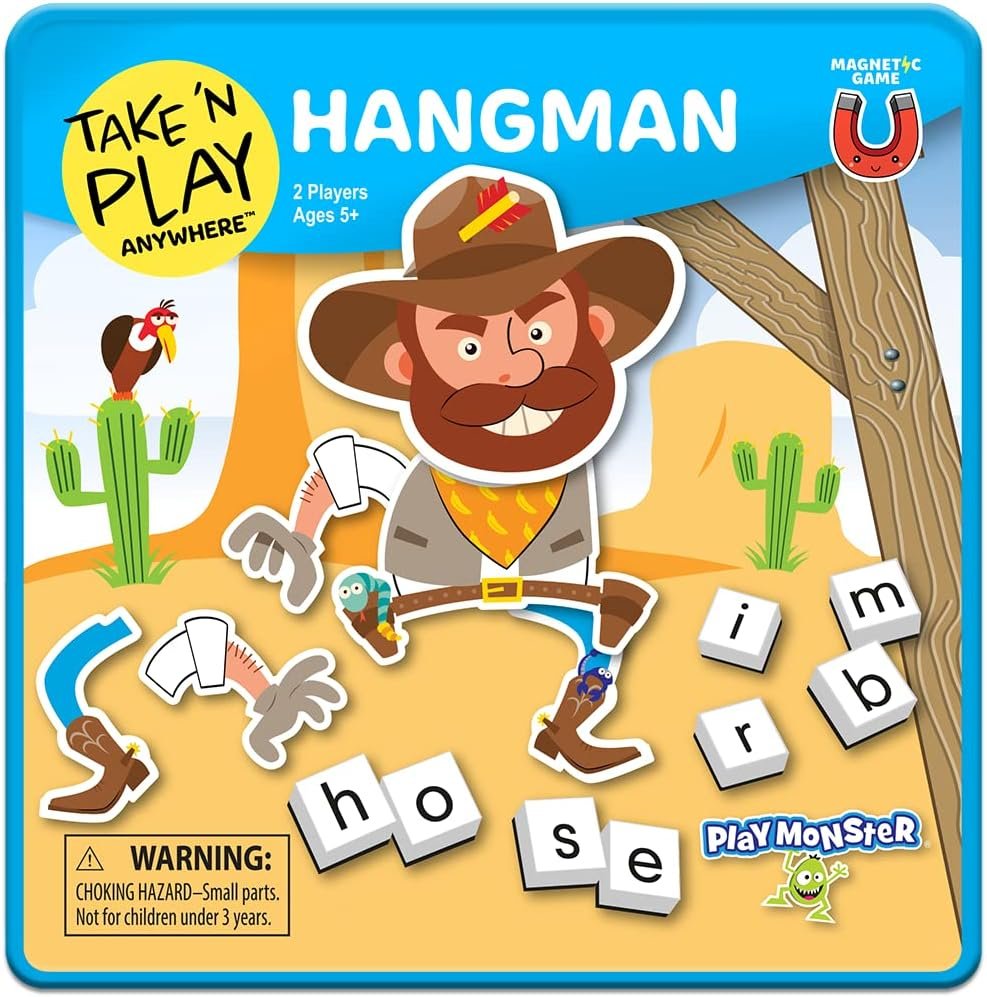 PlayMonster Take 'N Play Anywhere — Checkers — Magnetic Travel Game — Fun on The Go! — for Ages 4+