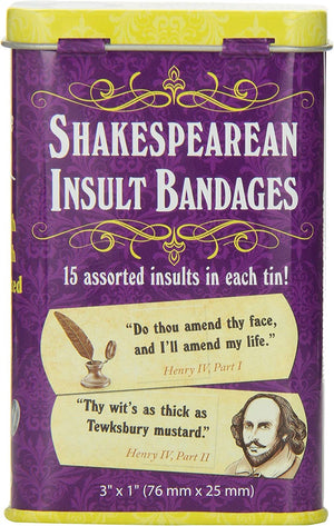 Accoutrements 12389 Shakespearean Insult Bandages