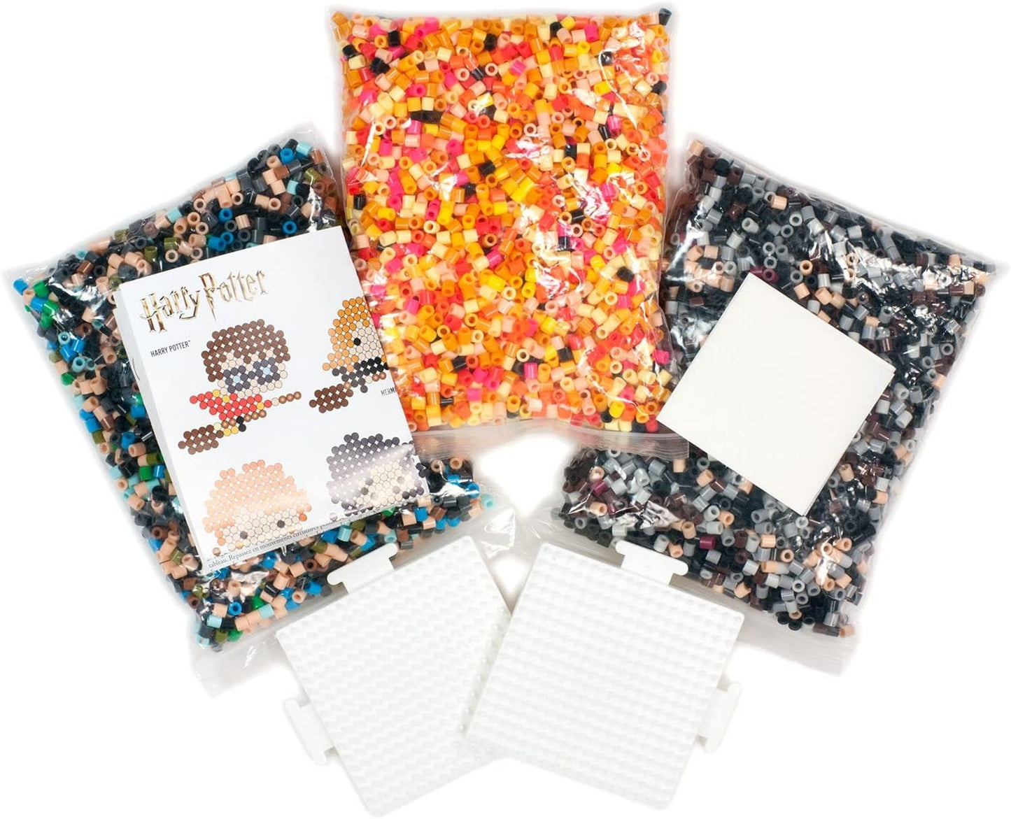 Perler 80-42968 Big Bucket Harry Potter Fuse Bead Kit for Kids and Adults, Comes with 27 Patterns, Multicolor, 8504pcs