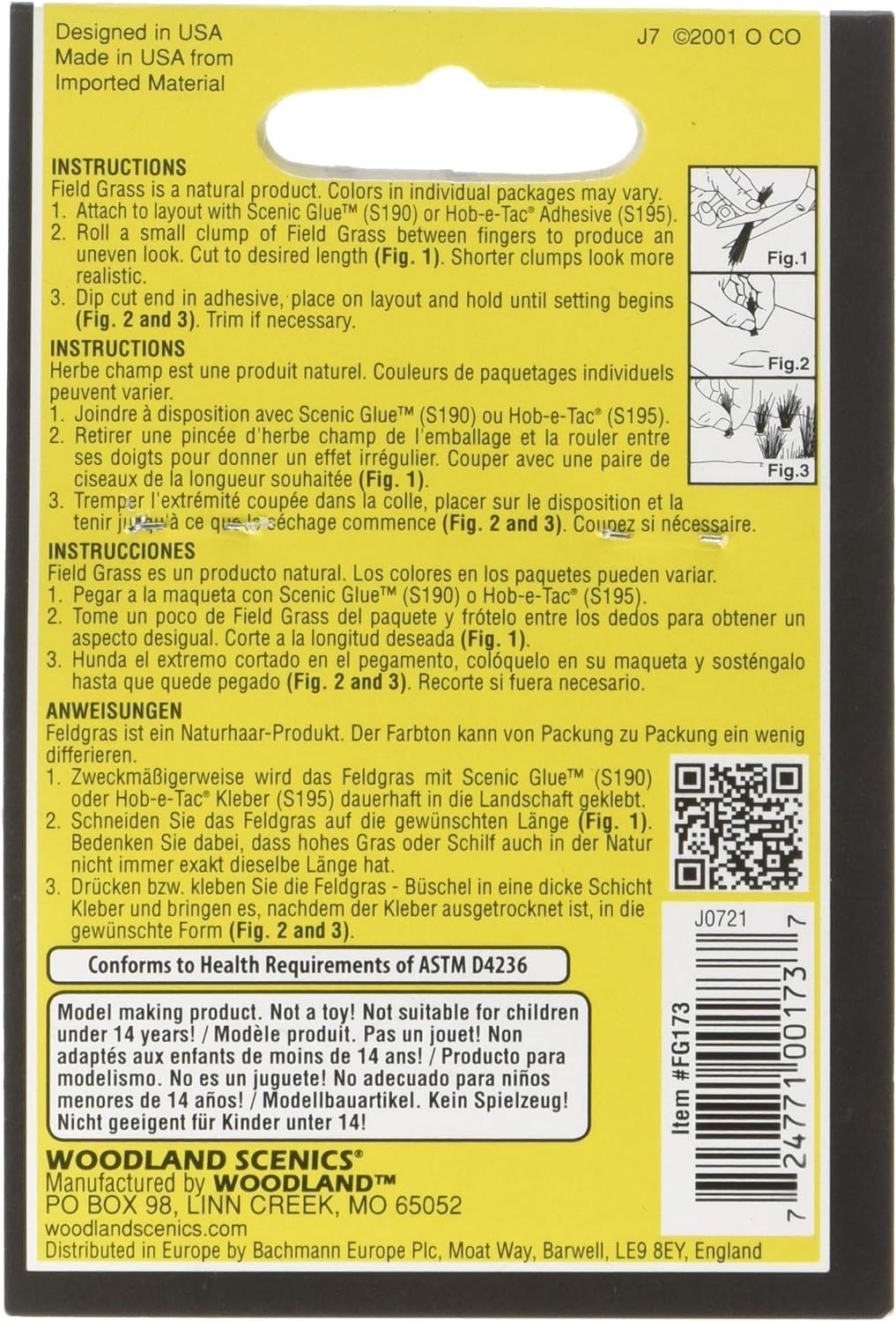 Field Grass 8g-Light Green