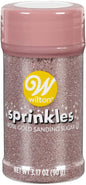 Rose Gold Sanding Sugar 3.17 oz