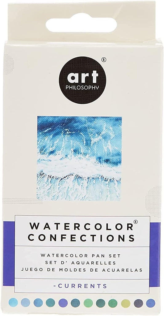 Prima Marketing 642143 Prima Confections Watercolor Pans 12/Pkg-Currents