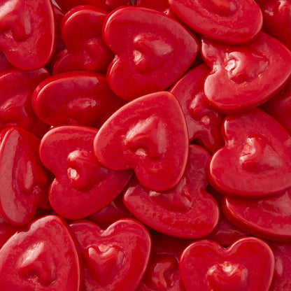 Red Heart Shaped Sprinkles
