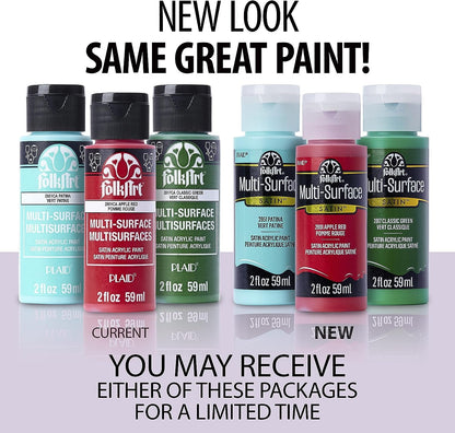 FolkArt Multi-Surface Paint in Assorted Colors (2 oz), , Ocean View