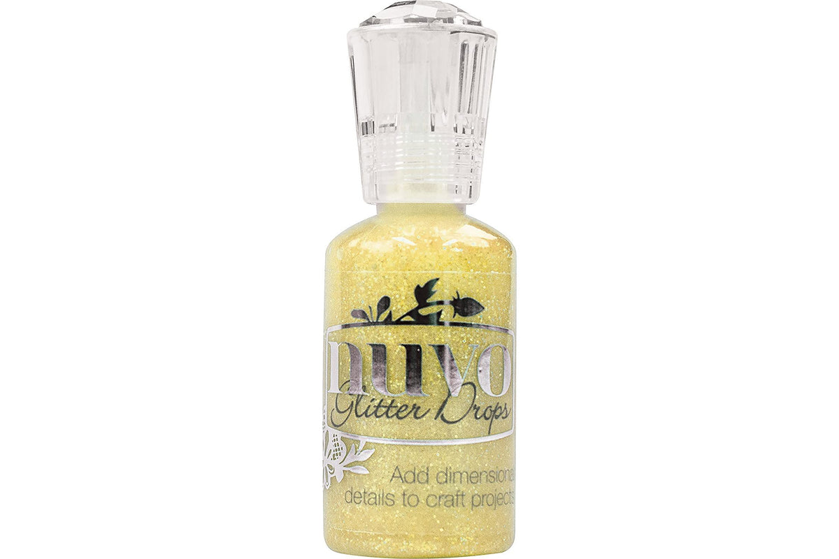 Tonic Studios 1.1 oz Yellow Bird Nuvo Glitter Drops Multicolor