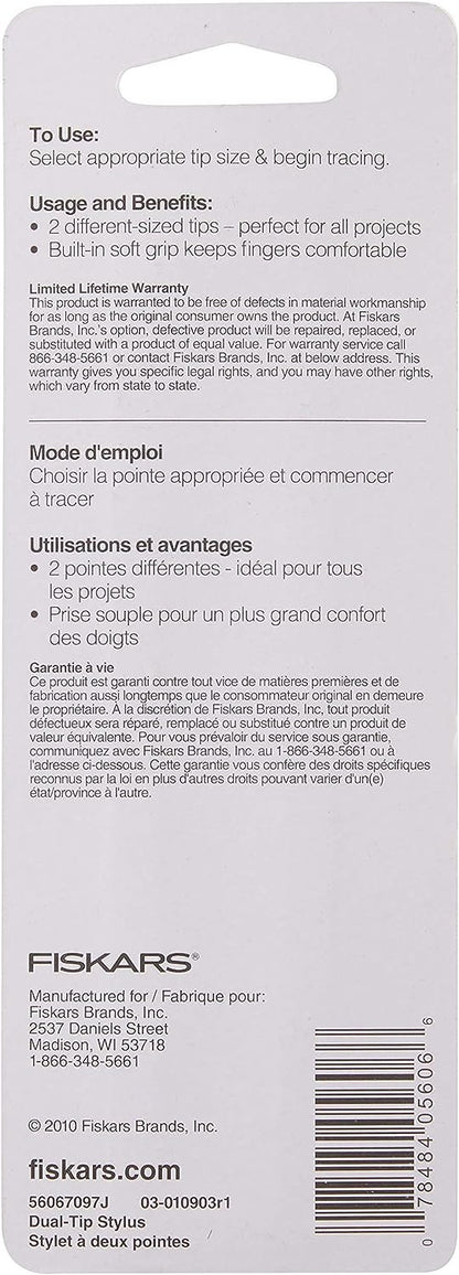 Fiskars Dual-tip Embossing Stylu