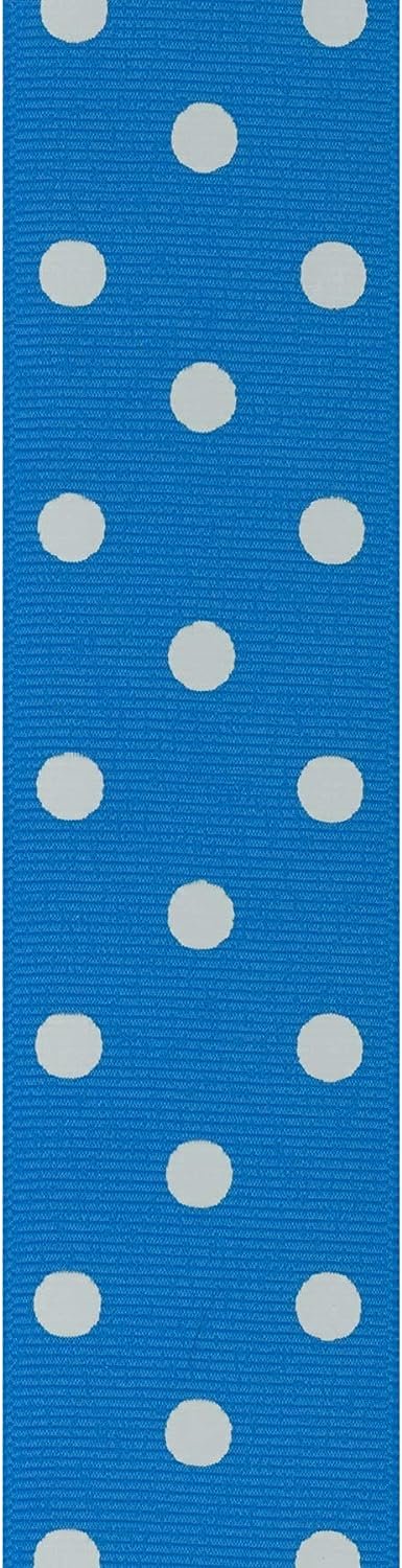 Offray Grosgrain Polka Dot Craft Ribbon