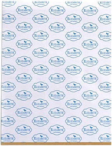 Elizabeth Craft Designs Clear Double-Sided Adhesive, 8.5 by 11-Inch, 5-Pack