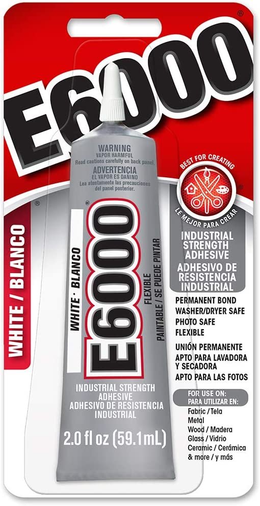 E6000 237040 Craft Adhesive - 2 fl oz White