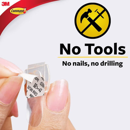 Command 17026CLR-ES Decorating Clips, Clear, 20-Clips