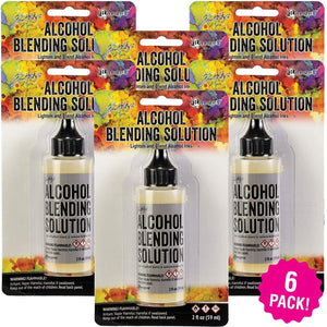 Tim Holtz Alcohol Ink Blending Solution 2oz 6/Pkg, 6 Pack