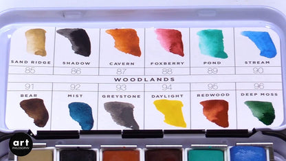 Watercolor Confections: Woodlands