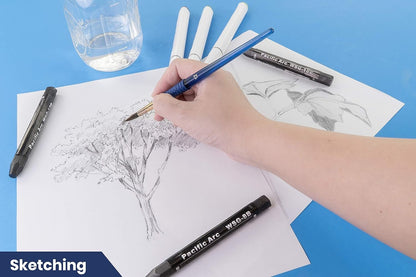 Pacific Arc Jumbo Watersoluble Graphite Sticks