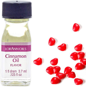 LorAnn Cinnamon Oil SS Flavor, 1 dram bottle (.0125 fl oz - 3.7ml)