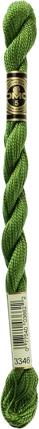 DMC 115 5-3346 Pearl Cotton Thread, Hunter Green, Size 5