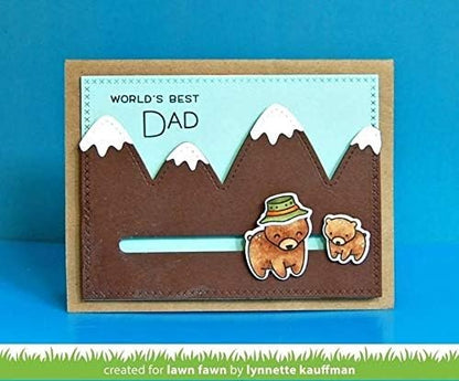 Lawn Fawn Dies LF1202 Slide On Over