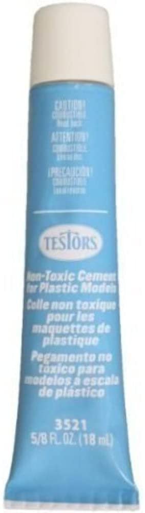 Testor Corp. Non-Toxic Plastic Cement, 5/8 oz