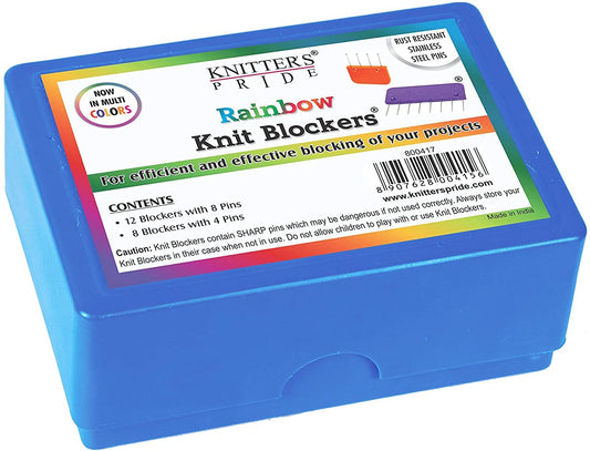 Knitter's Pride KP800417 Rainbow Knit Blockers-Package of 20