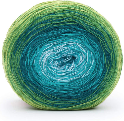 RED HEART Wrap Rainbow, Seaglass Yarn