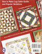 Michell Marketing 8043 Log Cabin ABCs Book by Marti Michell, Red 11 x 8.5 x 0.25