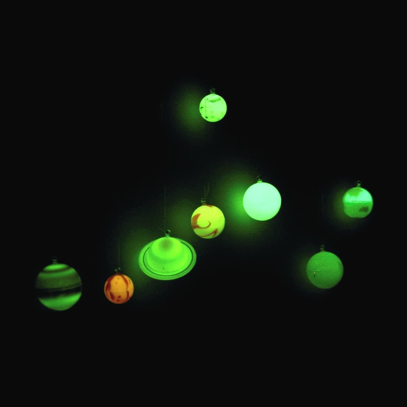 University Games 3-D Planets in a Tube Glow-in-The-Dark