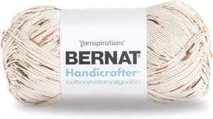 Bernat Handicrafter Cotton Yarn, Gauge 4 Medium Worsted, Sonoma Print