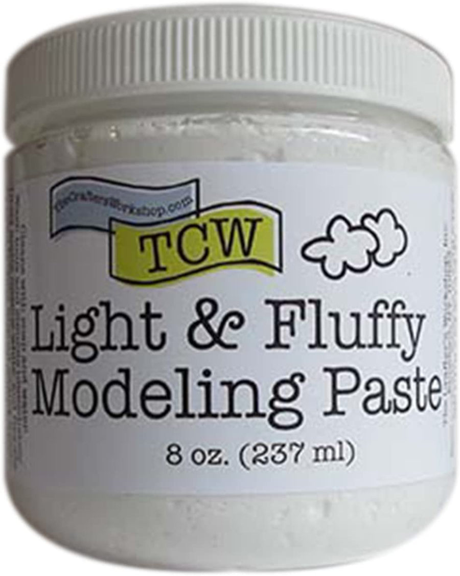 Crafter's Workshop, The Modeling Paste 8oz Light/Flu, None