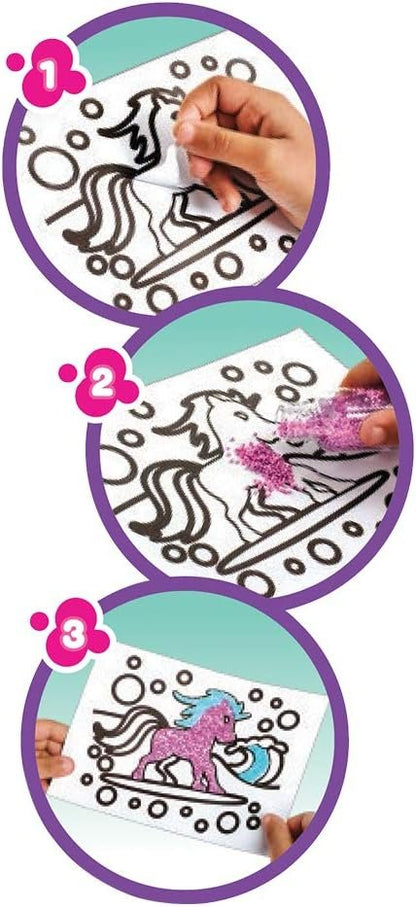 Crayola Unicorn Creatures Sprinkle Art, Craft for Girls & Boys, Gift, Age 5+