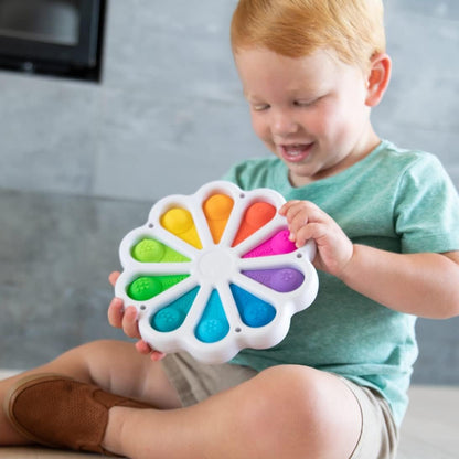 Fat Brain Toys Dimpl Digits, Number Learning Toy for Toddlers, Early Development, Educational, Push and Pop, Sensory Toy for Babies, Colourful Toy for Boys and Girls Aged 2 Years and Older