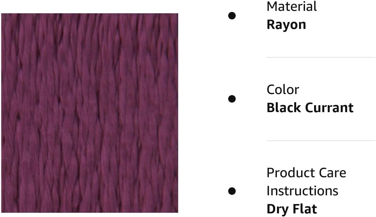 DMC 1008F-S915 Shiny Radiant Satin Floss, Black Currant, 8.7-Yard
