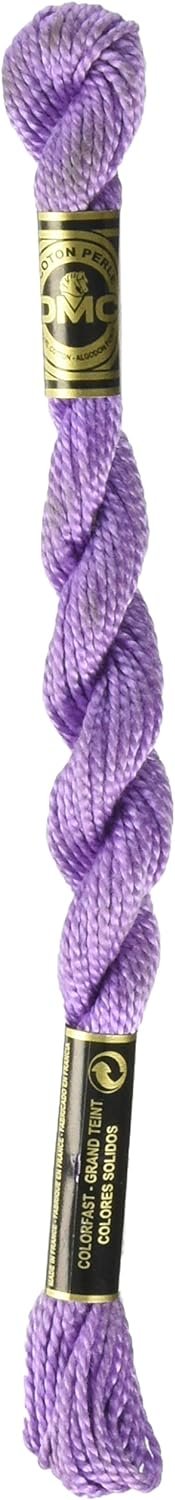 DMC 115 3-209 Pearl Cotton Thread, Dark Lavender