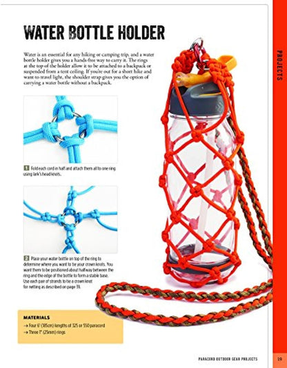 Paracord Outdoor Gear Projects: Simple Instructions for Survival Bracelets and Other DIY Projects (Fox Chapel Publishing) 12 Easy Lanyards, Keychains, and More using Parachute Cord for Ropecrafting