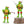 Load image into Gallery viewer, Worlds Smallest Teenage Mutant Ninja Turtles (Bundle of 4)
